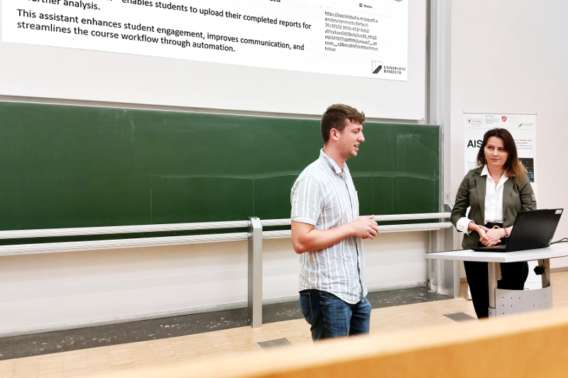 Präsentation des Chatbots